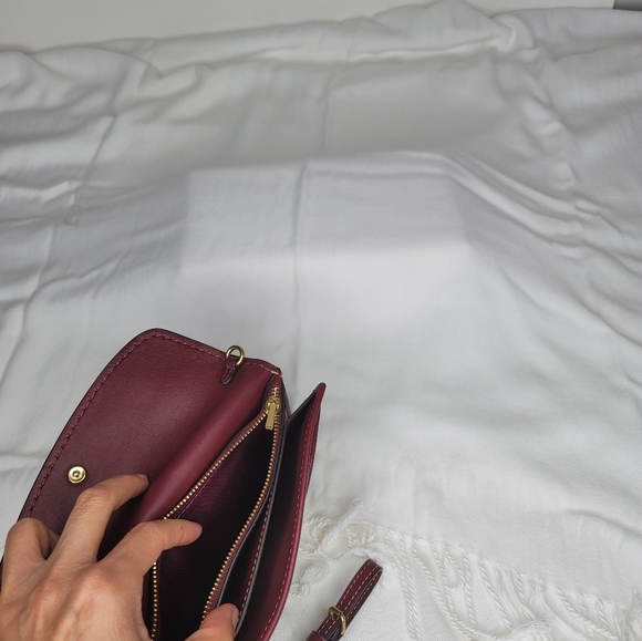 Coach leather wristlet - Picture 6 of 7